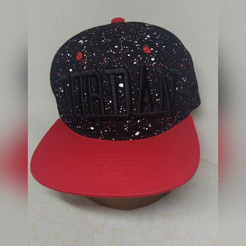 Black and Red Men's Cap